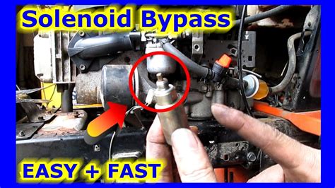 4593 briggs fuel solenoid bypass - Replacing the fuel solenoid on a Husqvarna YTA18542.Briggs & Stratton Fuel Solenoid 846639